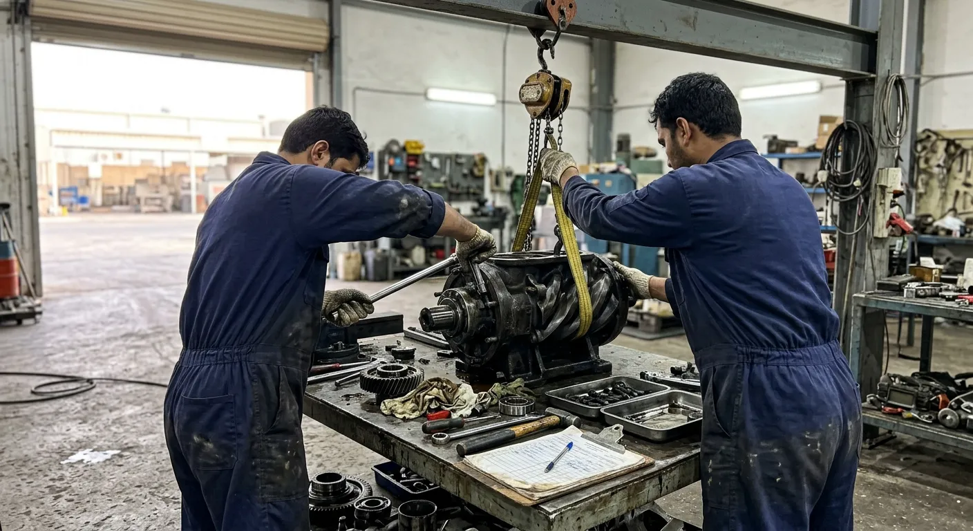 Real photo: Rahat team at work