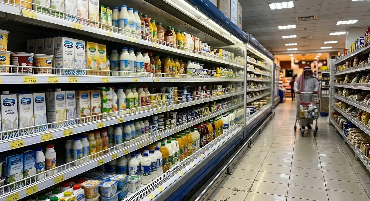 Supermarket display chillers in Riyadh