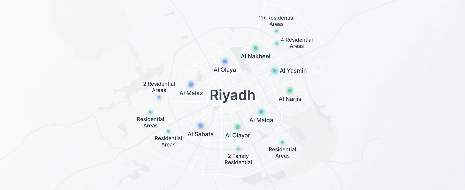 Rahat AC repair service areas in Riyadh
