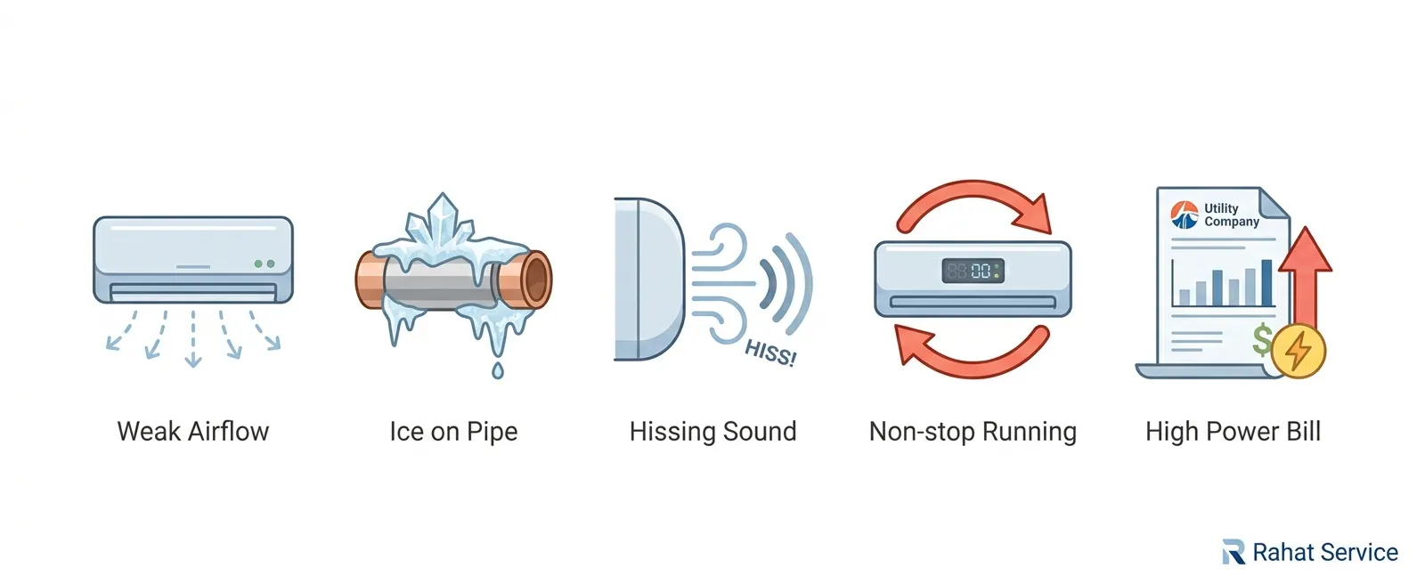 Common signs your AC needs a gas refill