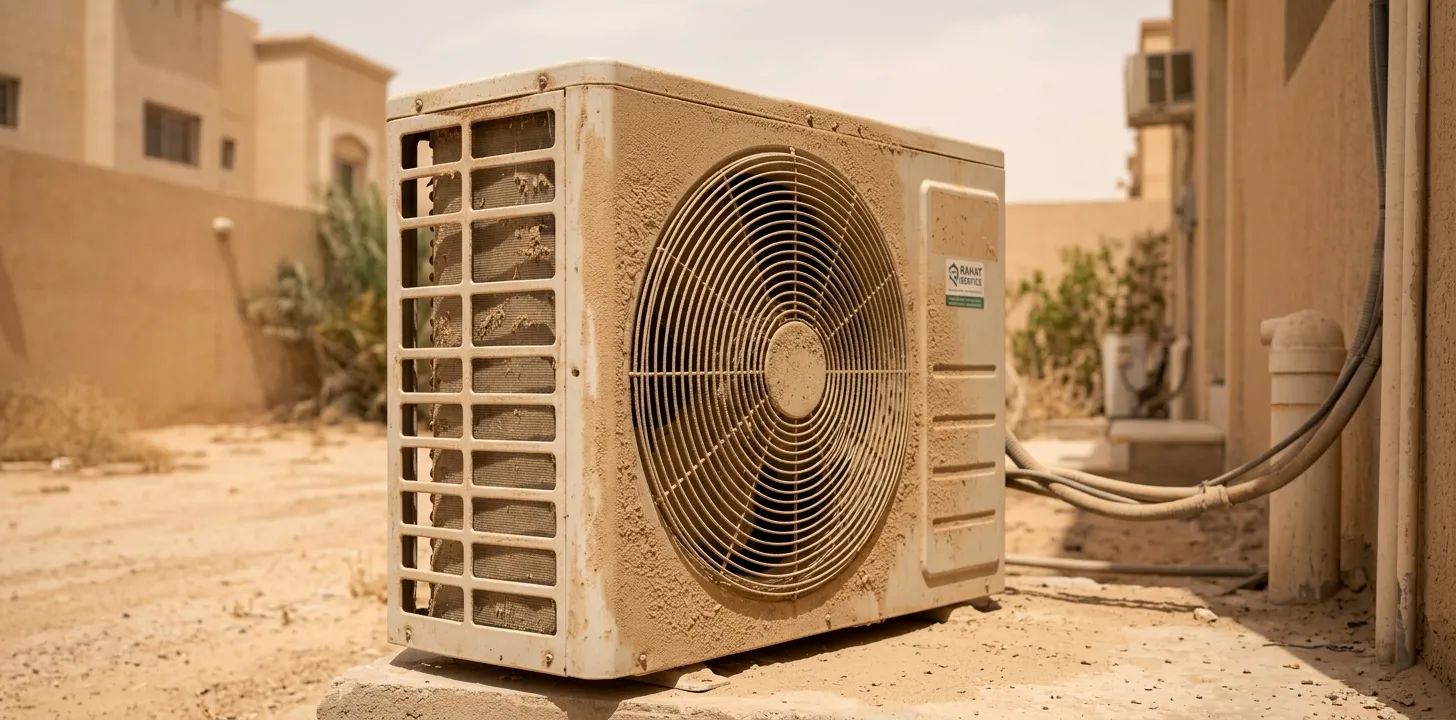 Why AC fails faster in Riyadh