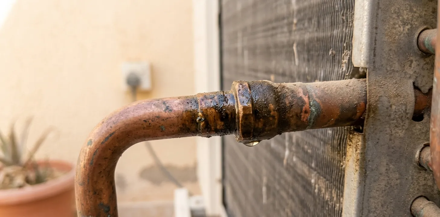 Why AC gas leaks happen in Riyadh
